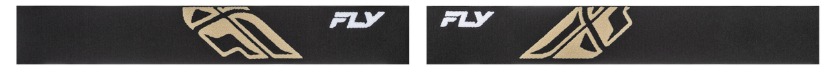 Fly Racing Youth Focus Goggle Black/Khaki with Clear Lens – ATV, Motorcycle, Snowmobile Fitment