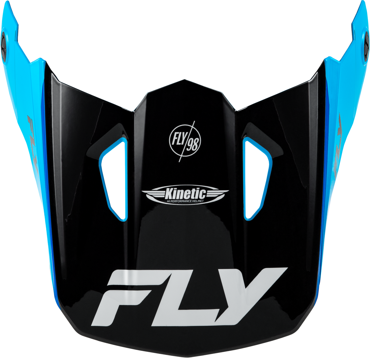 Fly Racing Kinetic Rally Helmet Visor Blue/Black/White for XS/S Motorcycle Helmets
