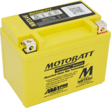 Motobatt MBTX4U Sealed AGM Battery for Motorcycles and Powersports Vehicles