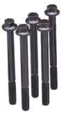 ARP M10 x 1.25 x 35 Hex Black Oxide Bolts – Automotive Grade Fasteners, Set of 5 for Cars and Trucks