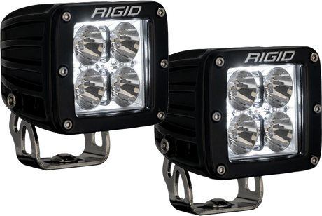 RIGID Radiance+ RGBW Pod Series - Compact Cube LED Lights for Off-Road Vehicles and Trucks