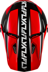 Fly Racing Kinetic Crest Helmet for Off-Road Motorcycle Riders – Large, Red/Black/White, DOT & ECE22.06 Approved
