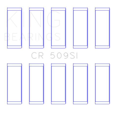 King Engine Bearings Volvo 850/S70/V70 Turbo 1984cc (Size STD) Connecting Rod Bearing Set (Set of 5)