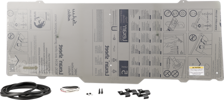 Open Trail V000161-11211T Rear Windshield for Polaris Ranger XP 900 and XP 1000 Models