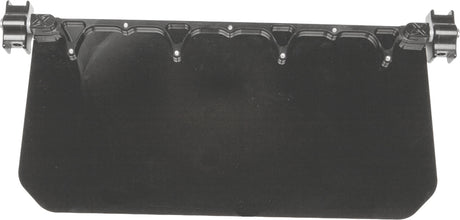 AXIA 12-inch Sun Visor Solid Black with 2 Clamp Mounts for Select Vehicles