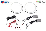 Diode Dynamics 18-21 Jeep JL Wrangler/Gladiator RGBW HD LED Halos