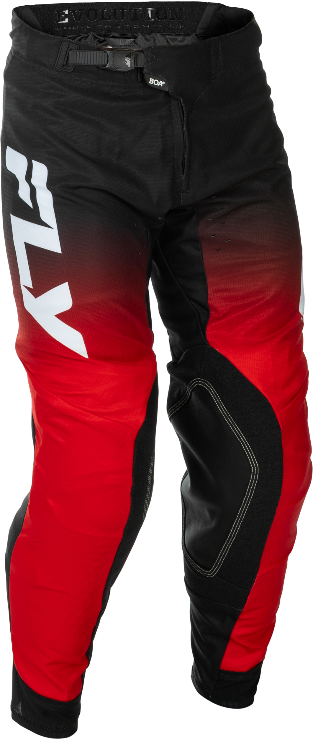 Fly Racing Evolution DST Motorcycle Pants for Cruiser and Touring Bikes - Size 38, Red/Black/White