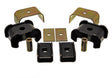 Energy Suspension Transmission Mounts for GMC K25 Suburban 1977-1984 - Black Polyurethane Part 3.1106G