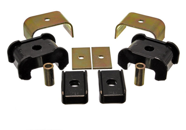 Energy Suspension Transmission Mounts for GMC K25 Suburban 1977-1984 - Black Polyurethane Part 3.1106G