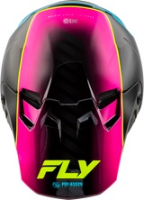 Fly Racing Formula CC Underglow Helmet Black, Pink & Blue XS – Motorcycle Helmet for Street and Off-Road Vehicles