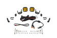Diode Dynamics SS3 LED Bumper 1 1/2 In Roll Bar Kit Pro - Yellow SAE Fog (Pair)
