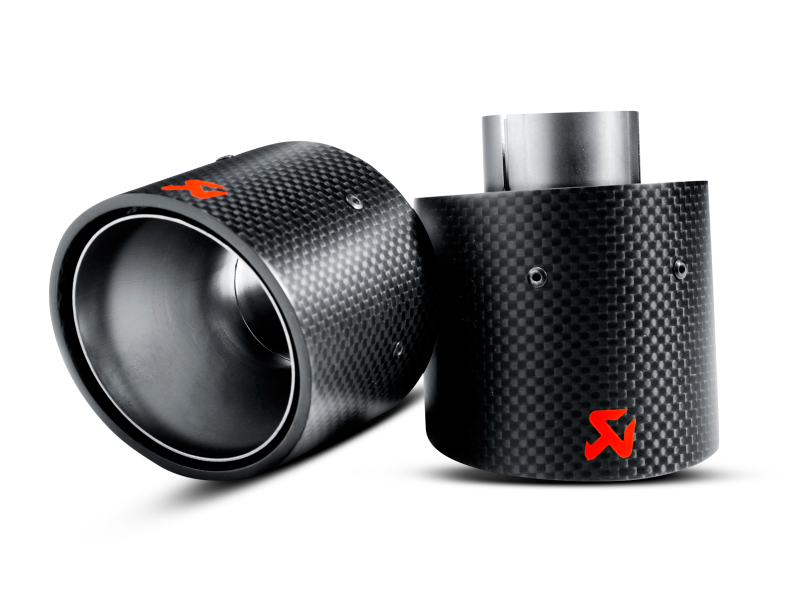 Akrapovic Carbon Tail Pipe Set for 2007-2014 Mini Cooper S (R56/R57)