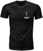 Fly Racing Desert Tee Black Small - Premium Crew Neck T-Shirt for ATV, Motocross & Off-Road Vehicles