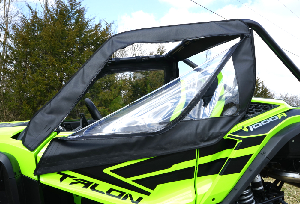 Seizmik Soft Door Kit for Honda Talon 1000R and X Models – Waterproof Enclosure with Roll-Up Windows and Easy Installation