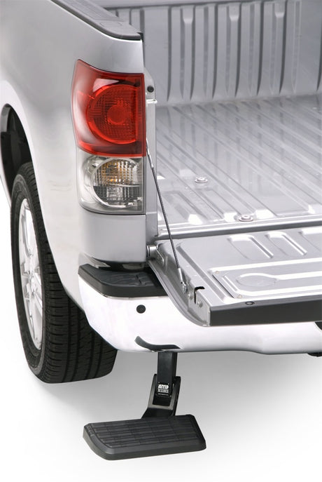 AMP Research BedStep for 2014-2015 Toyota Tundra – Retractable Rear Bumper Access Step