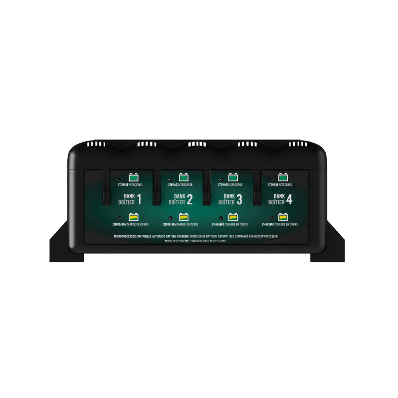Battery Tender 4 Bank 12V 1.25A Battery Charger - Model 022-0148-DL-WH