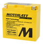 Motobatt MBT14B4 Quadflex Sealed AGM Motorcycle Battery - Fits Harley Davidson, Honda, Yamaha, Kawasaki, Suzuki, and More