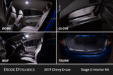 Diode Dynamics 11-15 Chevrolet Cruze Interior LED Kit Cool White Stage 1