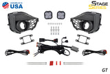 Diode Dynamics 2028 Ford Mustang EcoBoost SS3 Add-On Fog Lamp Kit Yellow Pro