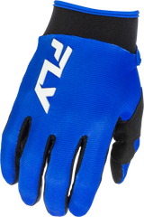 Fly Racing Youth F 16 Gloves Blue/White YXS - Versatile Riding Gloves for Youth Motorcycles