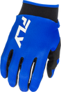 Fly Racing Youth F 16 Gloves Blue/White YXS - Versatile Riding Gloves for Youth Motorcycles