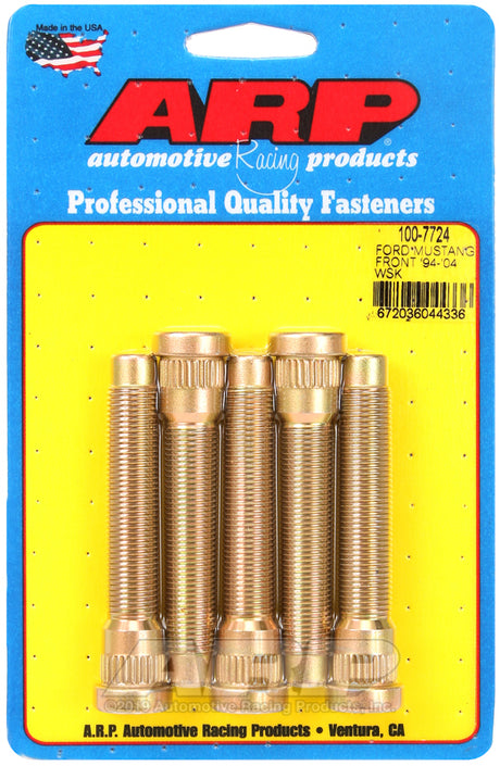 ARP 100-7724 Front Wheel Stud Kit for 1994-2004 Ford Mustang