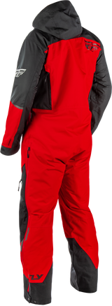 Fly Racing Incline Monosuit Red/Black Sm - Waterproof Motorcycle Suit with Ventilation and Safety Features for Honda CRF250R, Yamaha YZ250F, Kawasaki KX250, and Suzuki RM-Z250
