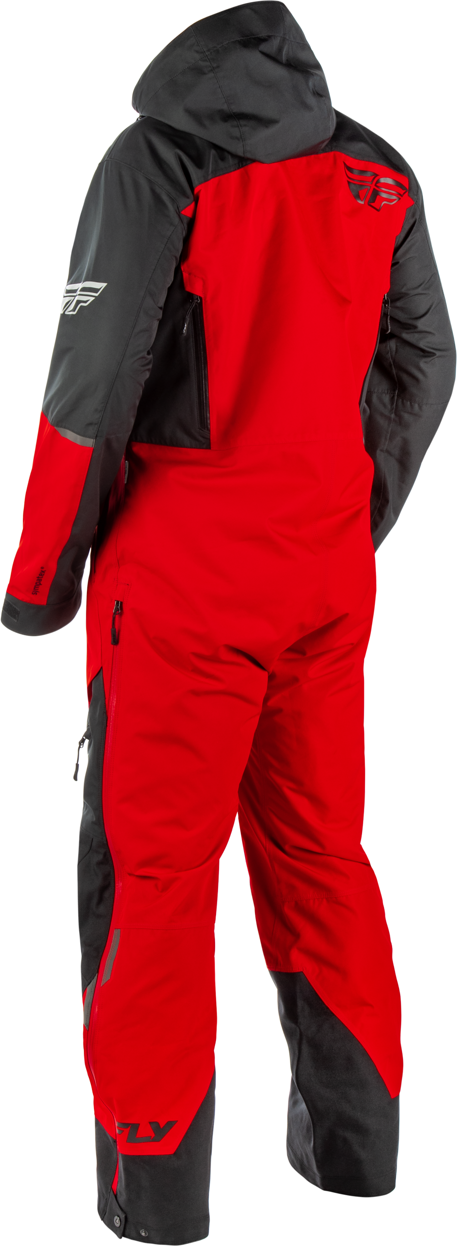 Fly Racing Incline Monosuit for Snowmobiling – Red/Black, XL, Waterproof and Breathable