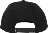 Fly Racing Fly Half Wing Hat Black - Adjustable Snapback Cap for Motorcycle and ATV Enthusiasts