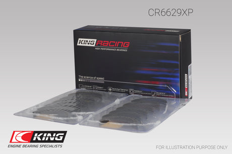 King Engine Bearings Mitsubishi 6G72 (Size STDX) Connecting Rod Bearing Set