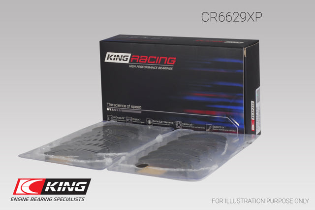 King Engine Bearings Mitsubishi 6G72 (Size 0.26) Connecting Rod Bearing Set