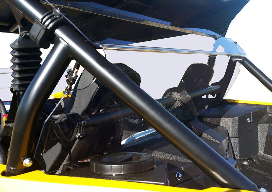 SPIKE Rear Windshield for Yamaha YXZ 1000 R and Variants - Model 77-1400-R