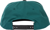 Fly Racing Varsity Hat Teal with Adjustable Snapback for Men and Women