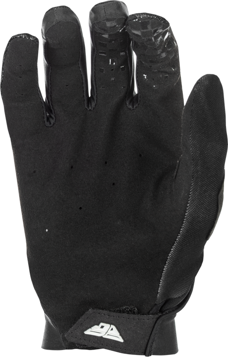 Fly Racing Pro Lite Gloves Black/White Medium – Lightweight Racing Gloves with Touchscreen Compatibility