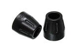 Energy Suspension Hyper-Flex Front Control Arm Bump Stop Set for 2002-2005 Dodge Ram 1500 - Black, Part #5.6112G
