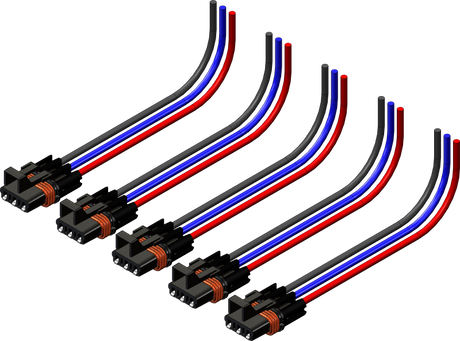 KFI Polaris Wire 3-Pin Harness 5 pk.