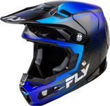Fly Racing Formula S Carbon Protocol Helmet Black/Blue for Off-Road and Motocross Vehicles