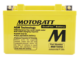 Motobatt MBTX9U Sealed AGM Battery for ATV, Motorcycle, and Powersports Vehicles