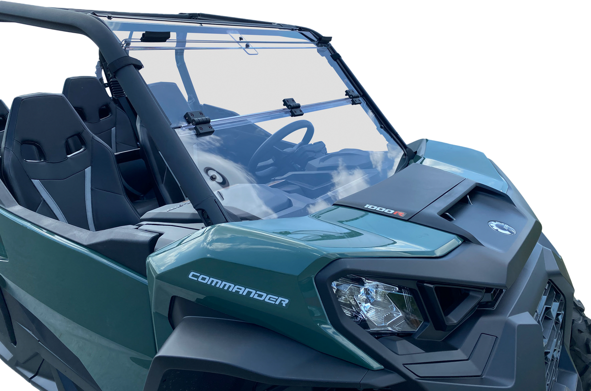 OPEN TRAIL V000348-12200T Folding Windshield for Can-Am Maverick Trail & Sport Models