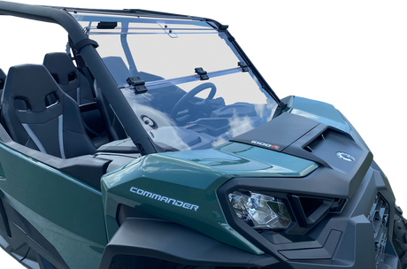OPEN TRAIL V000348-12200T Folding Windshield for Can-Am Maverick Trail & Sport Models