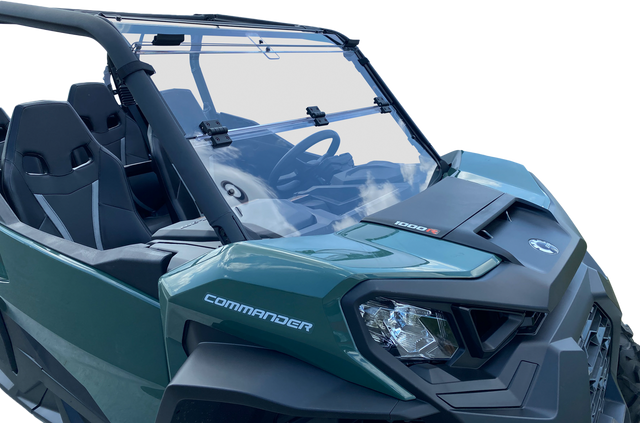 OPEN TRAIL V000348-12200T Folding Windshield for Can-Am Maverick Trail & Sport Models