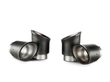 Akrapovic Slip-On Line Titanium Exhaust with Carbon Tips for Chevrolet Corvette Z06 (C7) 2014-2017