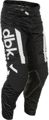 Fly Racing Kinetic Mesh DBK Pants Black/White Size 40 – Motorcycle Off-Road Riding Gear for Honda, Yamaha, Kawasaki, Suzuki, KTM, and More