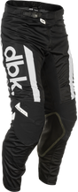 Fly Racing Kinetic Mesh Dbk Pants Black/White Size 30 – Versatile Off-Road Motorcycle Riding Gear for ATV, Dirt Bike, and Motocross