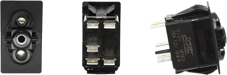 XTC Power Products Dash Switch Body with Blue/Blue Illumination for UTVs - Part SW11-BB000000