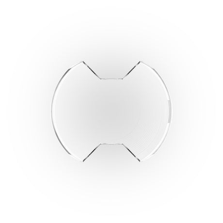 KC HiLiTES SlimLite 6in Light Shield - SAE Driving Beam - Clear