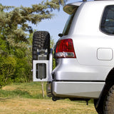 ARB Rear Bumper for 200 Series Toyota Land Cruiser (2007-2015) – Textured Black Steel with Tow Hitch and Recovery Points