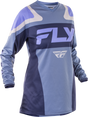 Fly Racing Women's F 16 Jersey for Offroad Motorcycles, Stone/Lavender, X-Large