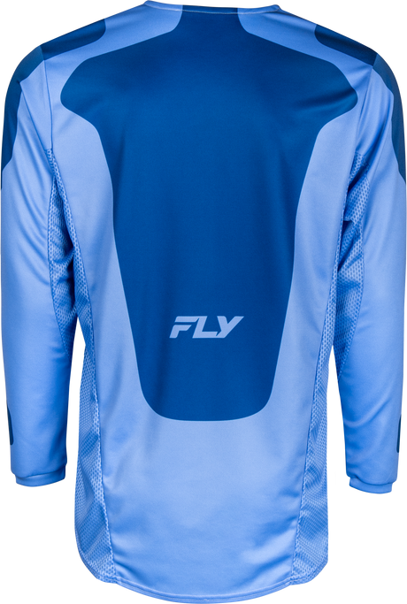 Fly Racing Kinetic Sym Jersey Ultramarine/Dark Blue XL - Motocross and Off-Road Riding Gear for Men