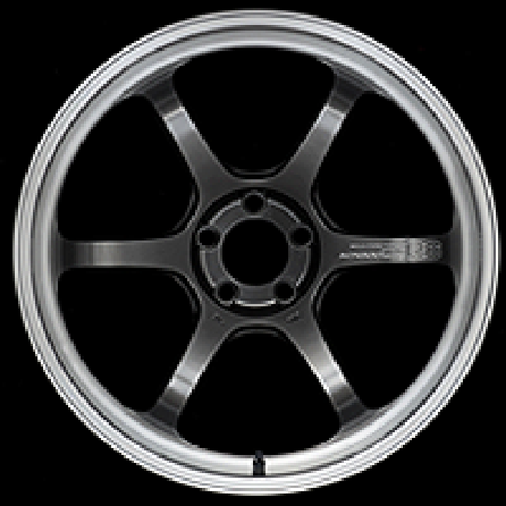 Advan R6 20x12 +20mm Machining and Racing Hyper Black Wheel for 5x114.3 Vehicles